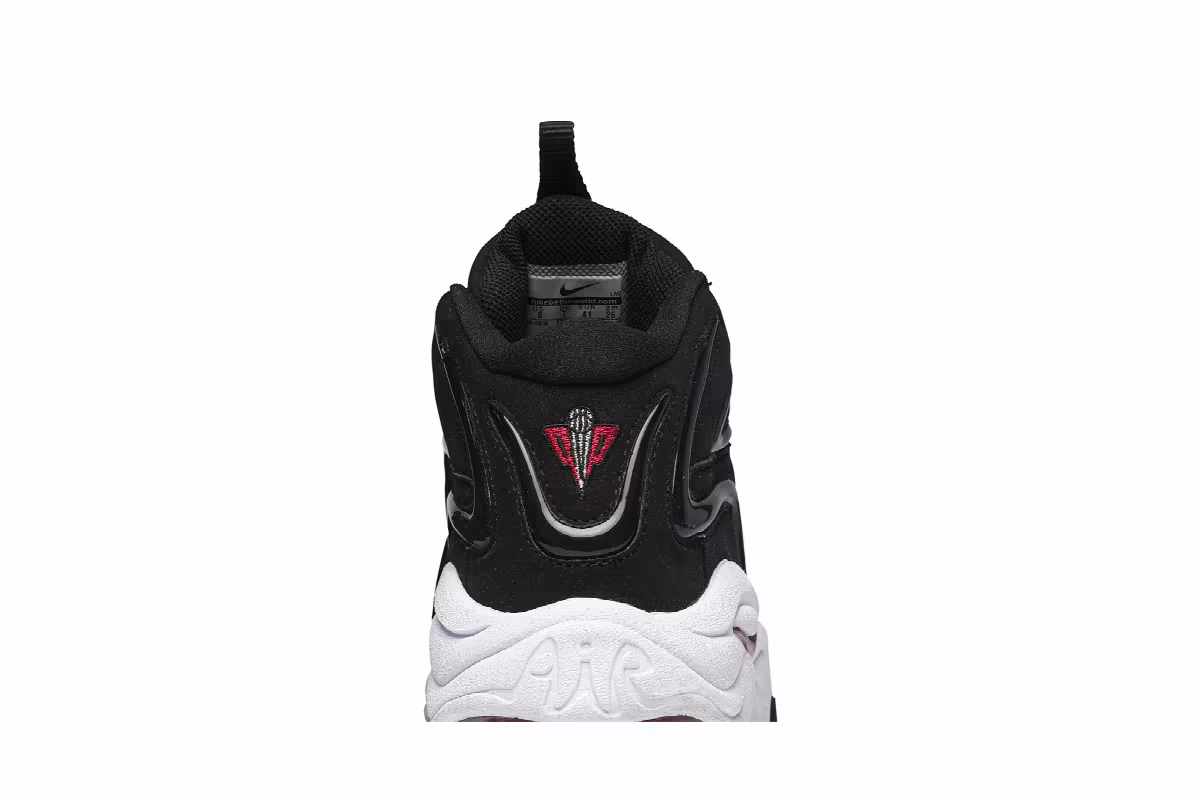 Nike Air Pippen Black Varsity Red 2008, view 8
