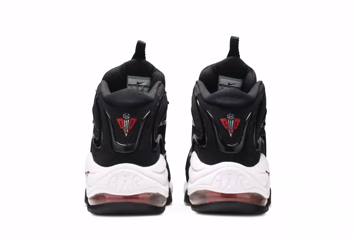 Nike Air Pippen Black Varsity Red 2015, view 7
