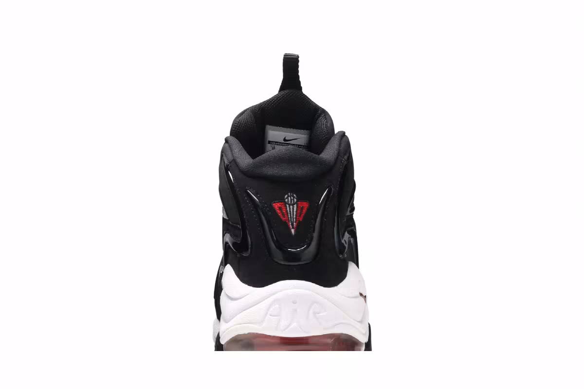 Nike Air Pippen Black Varsity Red 2015, view 8
