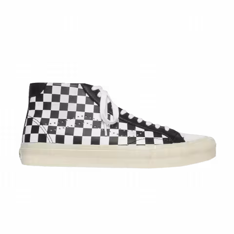 Vans Court Mid 'Checker - White Black'
