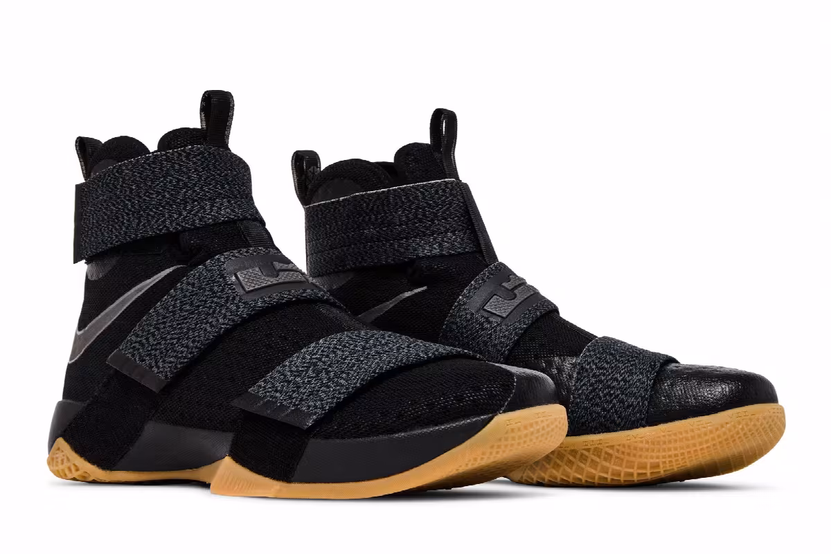 Nike LeBron Soldier 10 SFG Black Gum, view 9
