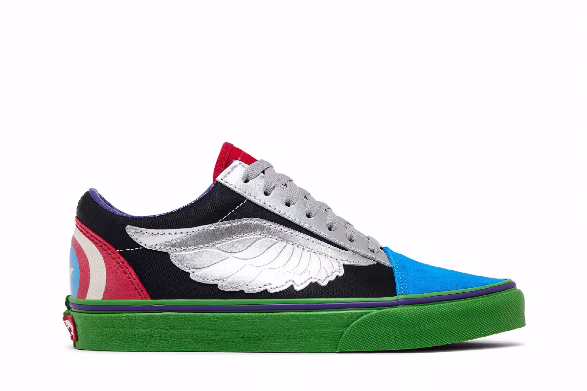 Marvel x Vans Old Skool Avengers, view 2