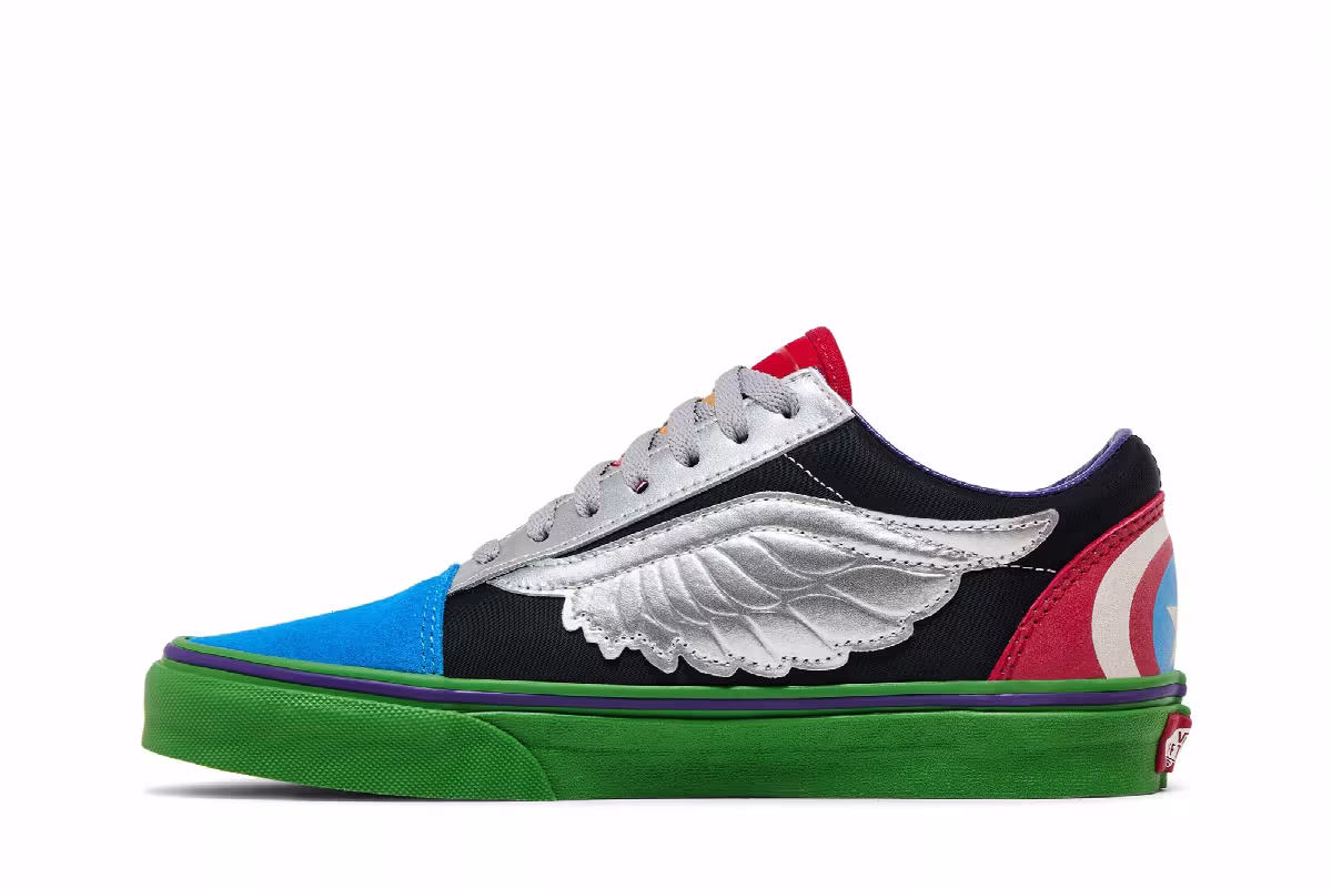 Marvel x Vans Old Skool Avengers, view 4