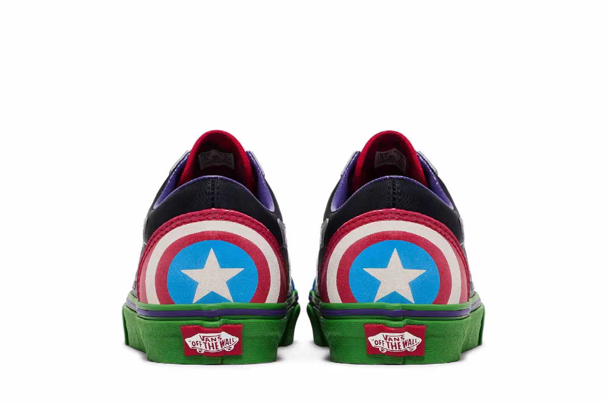 Marvel x Vans Old Skool Avengers, view 7