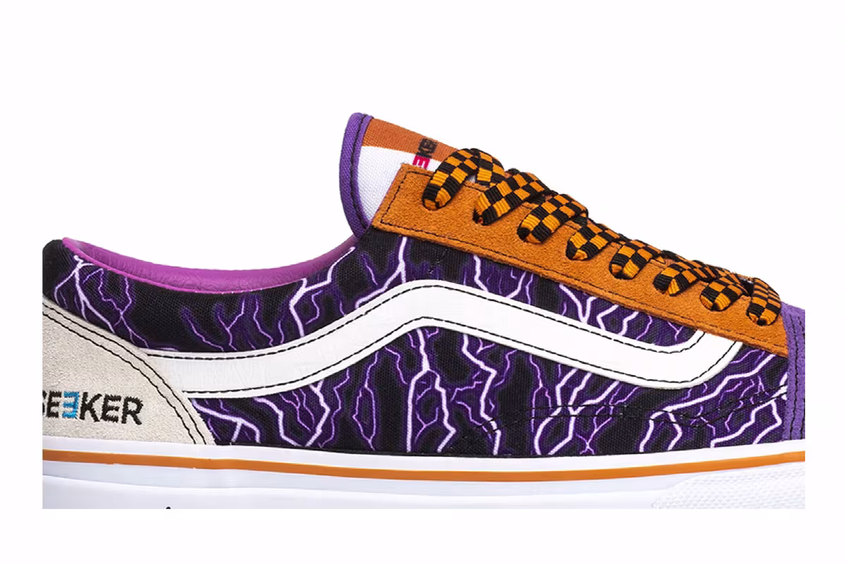 Mindseekers x Vans Old Skool Purple Lightning, view 3