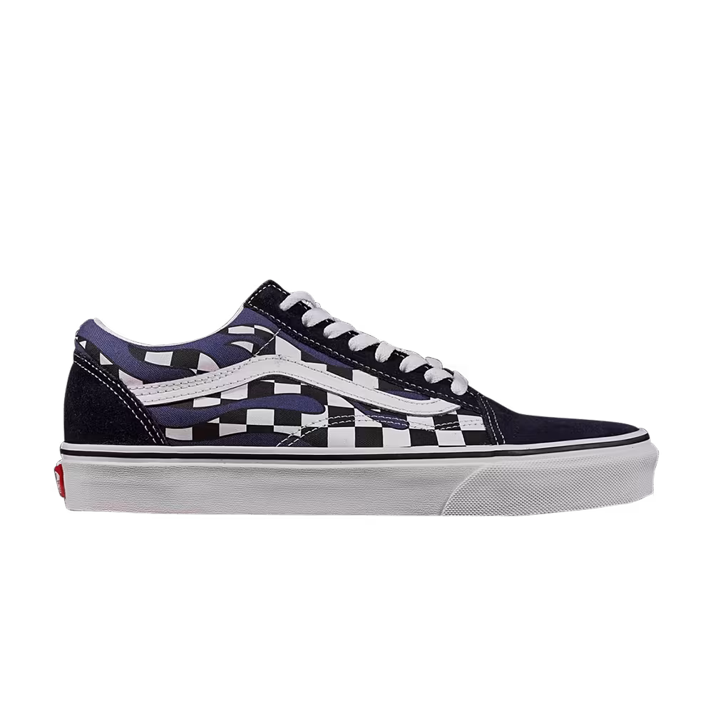 Vans Old Skool Checker Flame