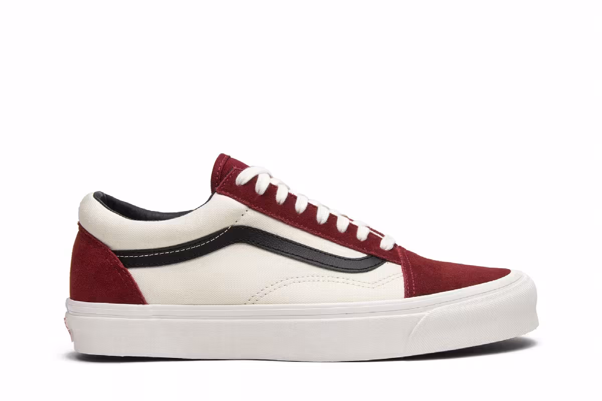 Vans OG Old Skool LX Red Dahlia, view 2