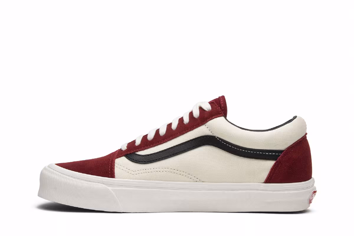 Vans OG Old Skool LX Red Dahlia, view 4