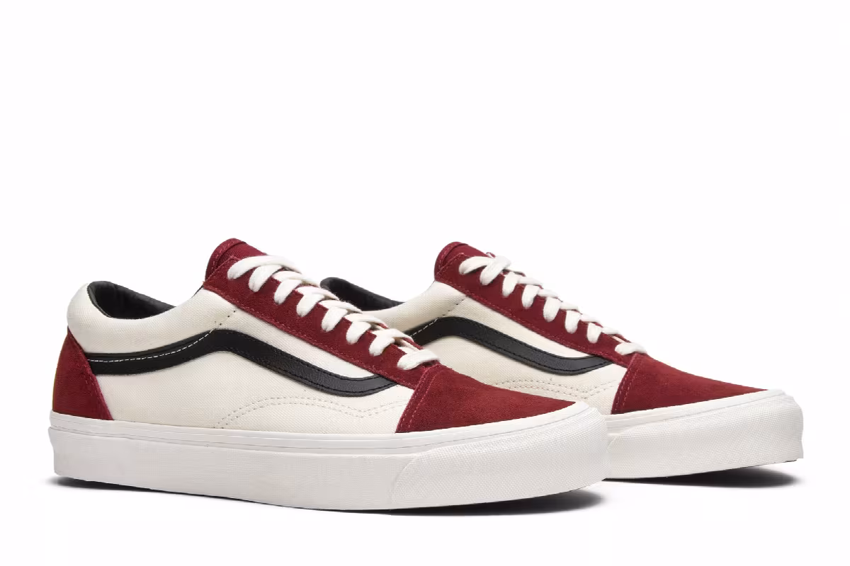 Vans OG Old Skool LX Red Dahlia, view 9