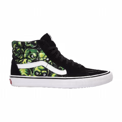Supreme x Vans Sk8-Hi 'Glow-In-The-Dark Skull Pile'