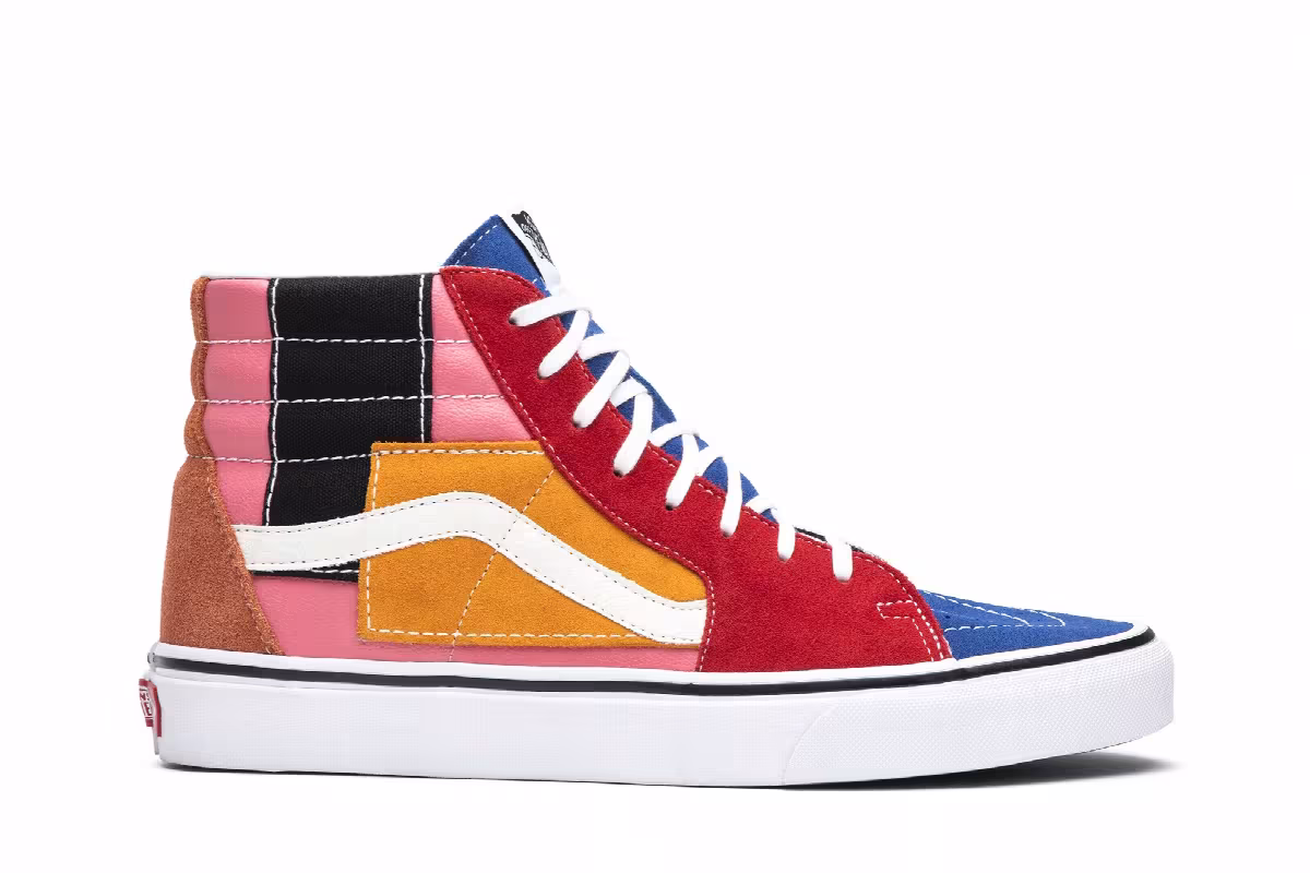 Vans SK8-Hi Patchwork, view 2