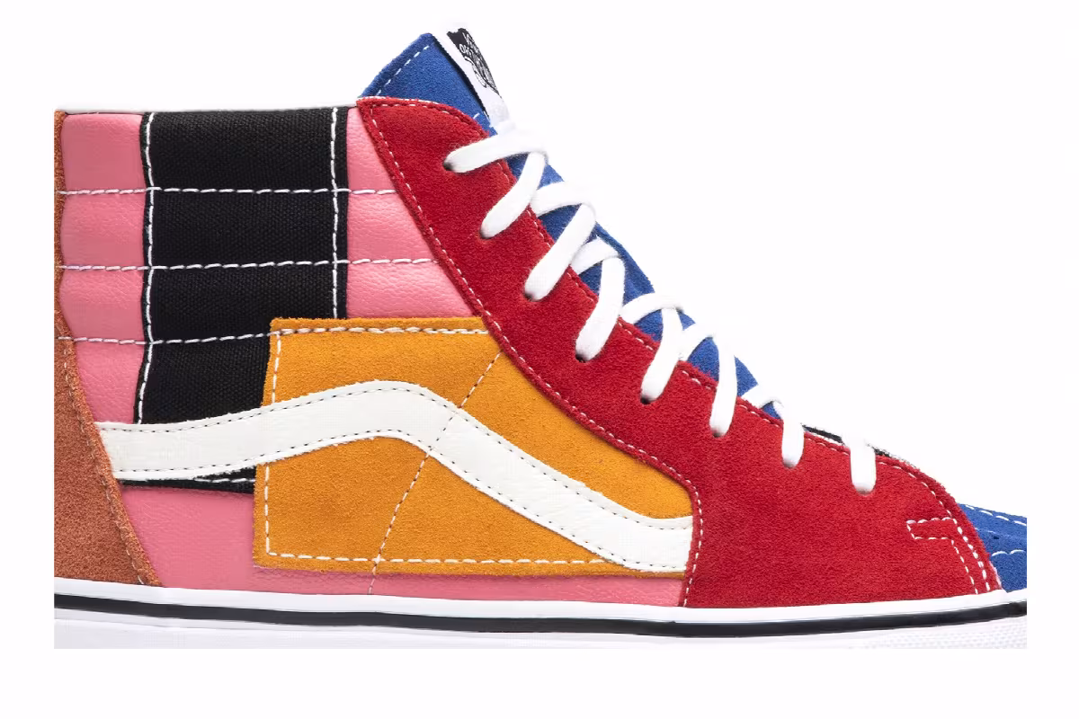 Vans SK8-Hi Patchwork, view 3