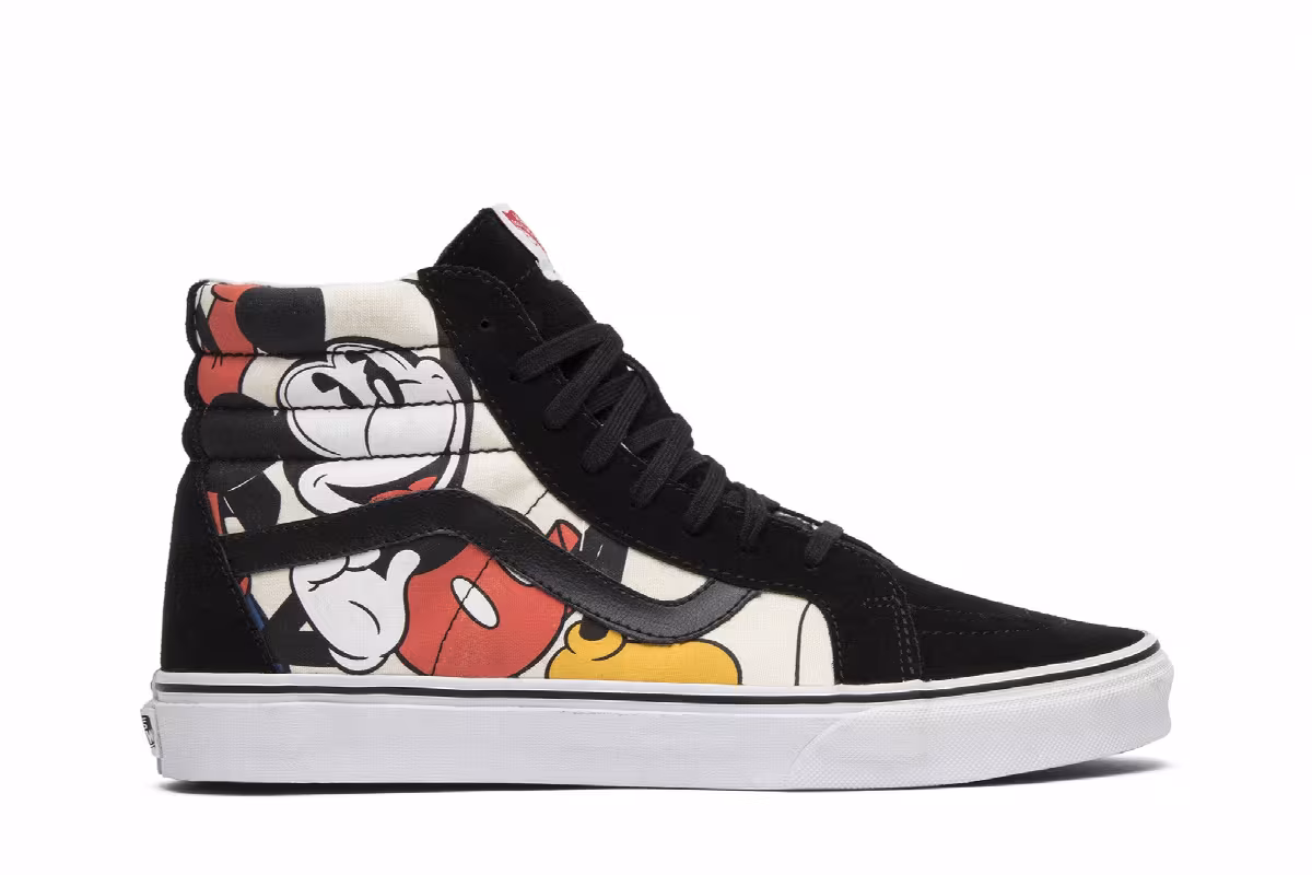 Disney x Vans Sk8-Hi Mickey and Friends, view 2