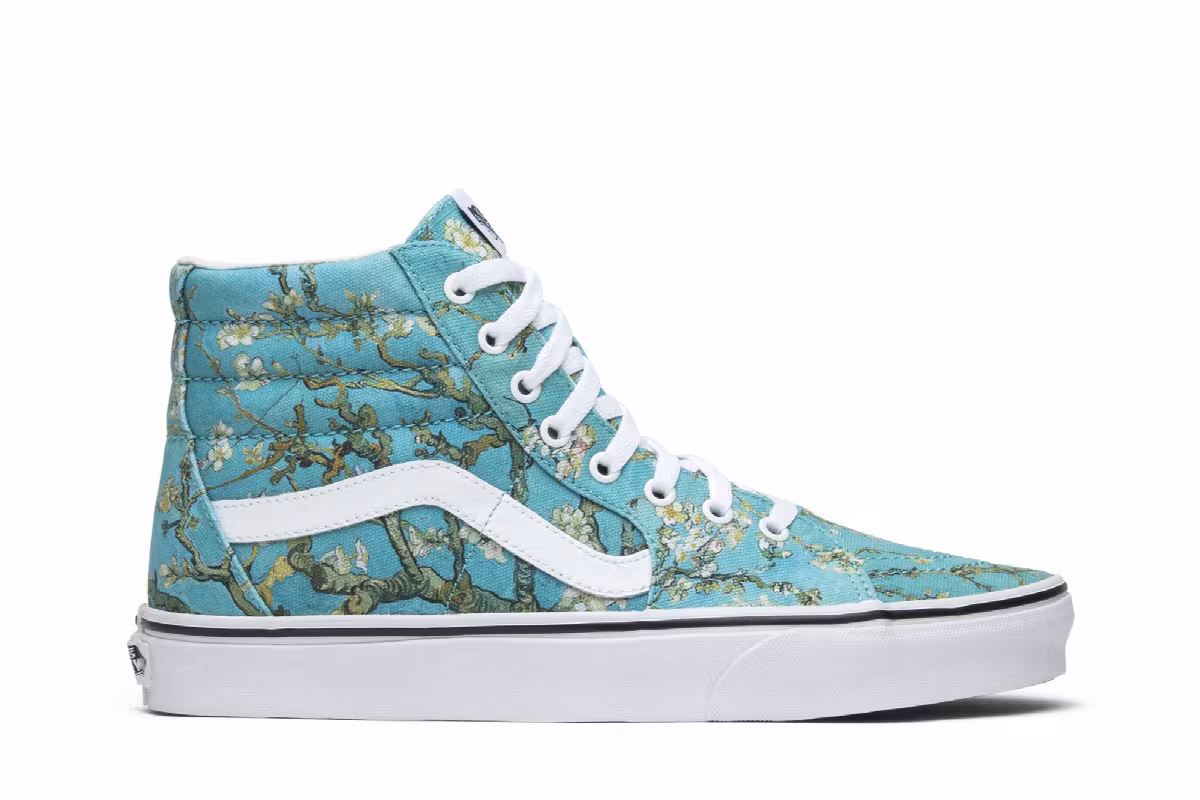 Vincent Van Gogh x Vans Sk8-Hi Almond Blossom, view 2