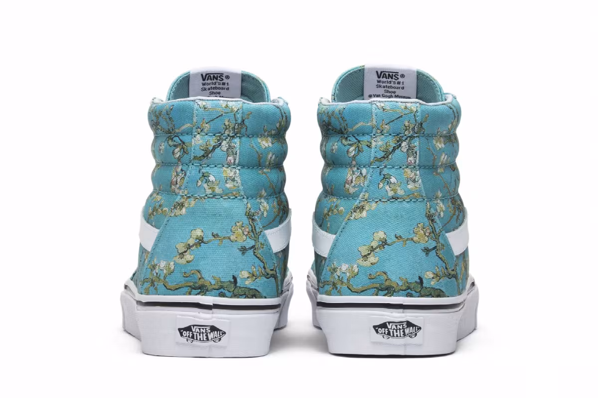 Vincent Van Gogh x Vans Sk8-Hi Almond Blossom, view 7