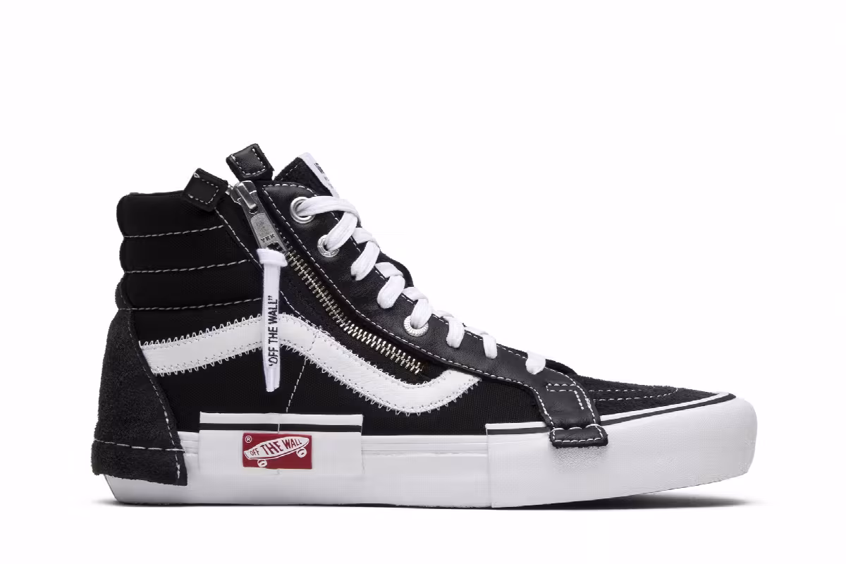 Vans SK8-Hi Cap LX Black, view 2