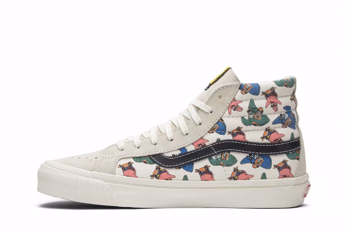 Vans OG Sk8-Hi LX Spongebob, view 4