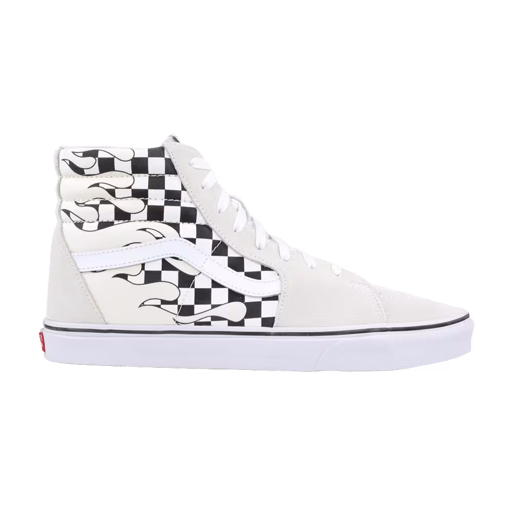 Vans Sk8-Hi Checker Flame