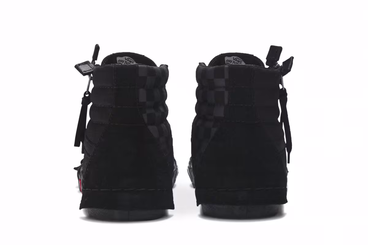 Vans SK8-Hi CAP LX Reissue Black Checkerboard, view 7