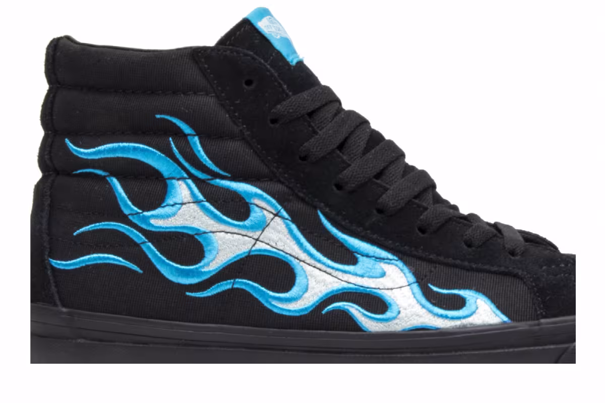 WTAPS x Vans Sk8 Hi LX Blue Flame, view 3