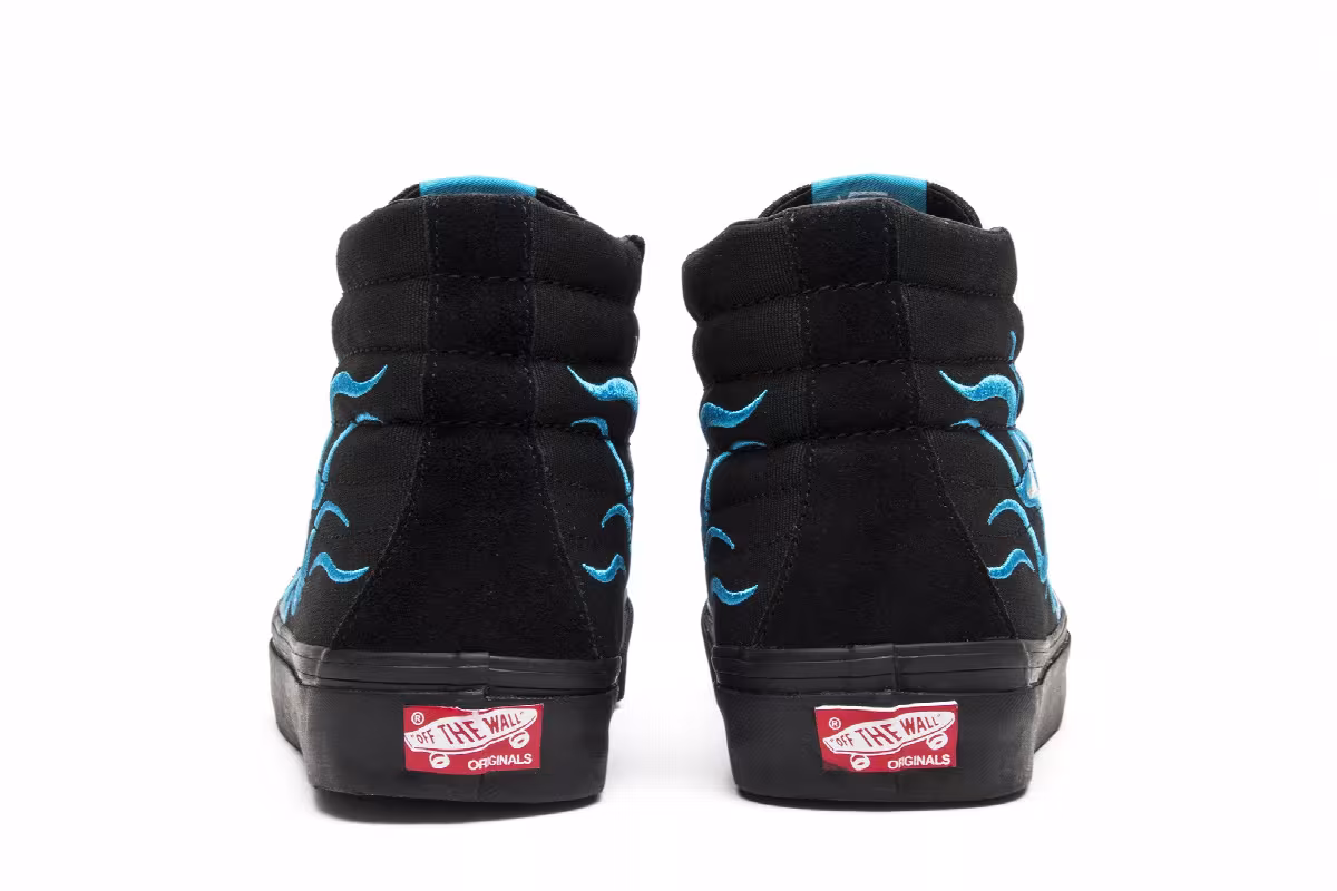 WTAPS x Vans Sk8 Hi LX Blue Flame, view 7