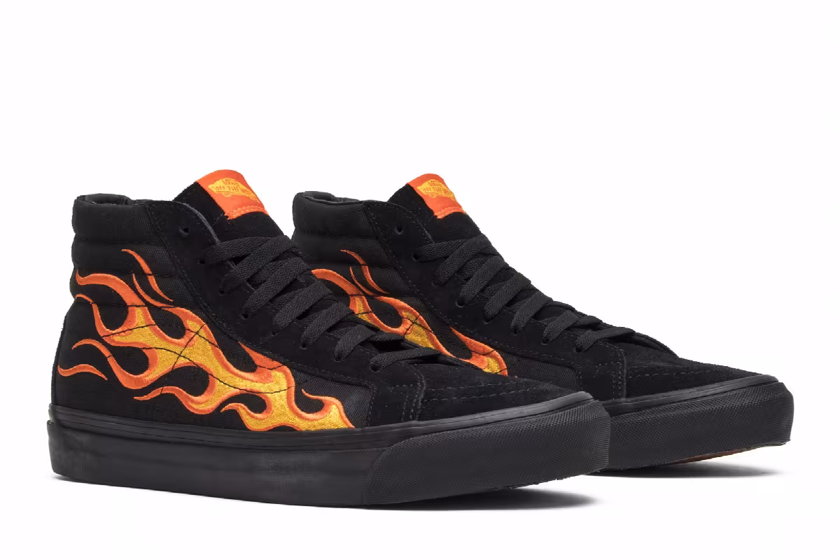 WTAPS x Vans Sk8 Hi LX Flame, view 9