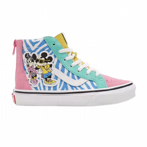 Disney x Vans Sk8-Hi Zip Kids '80s Mickey'