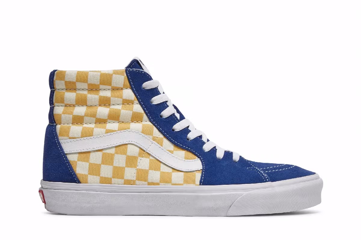 Vans Sk8-Hi BMX Checkerboard, view 2