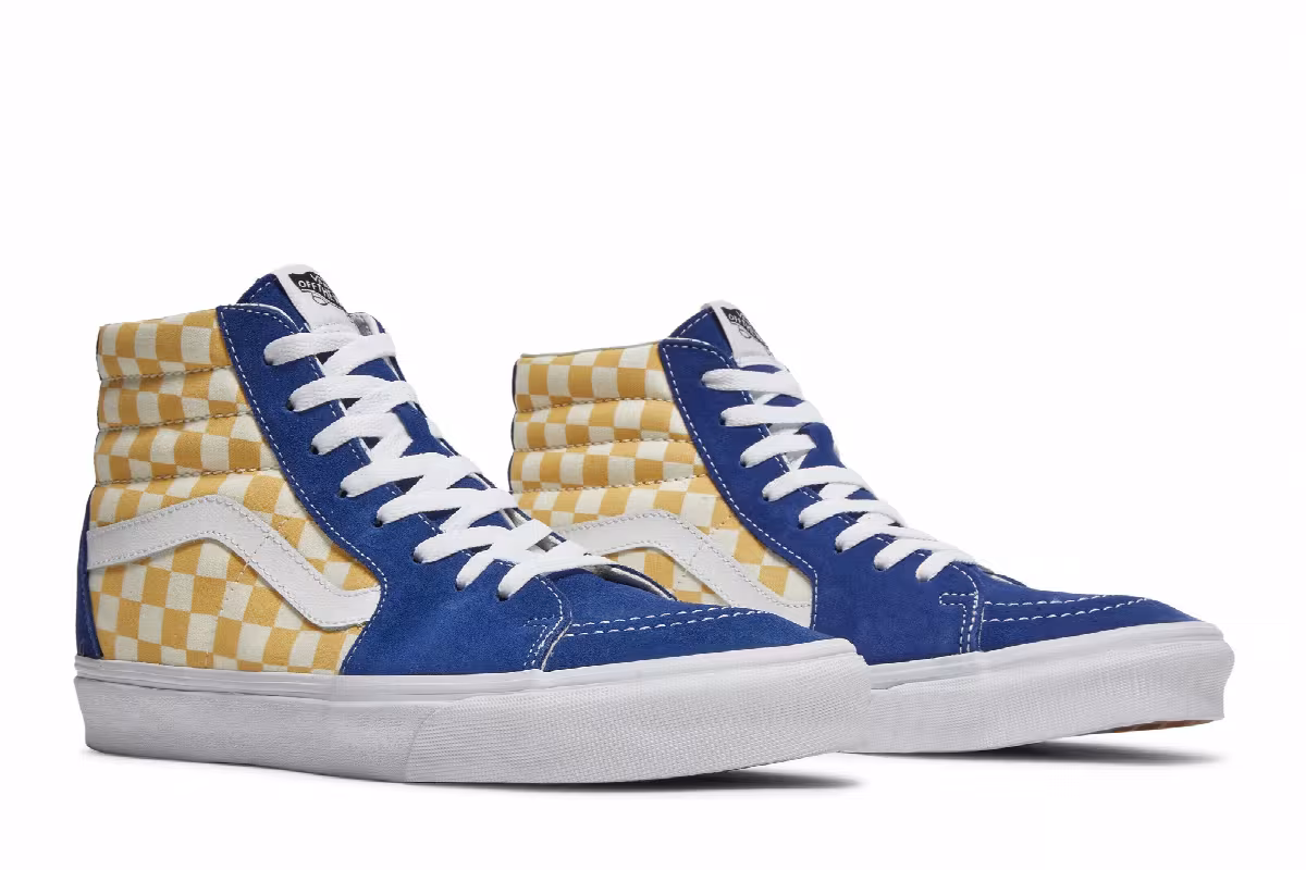 Vans Sk8-Hi BMX Checkerboard, view 9
