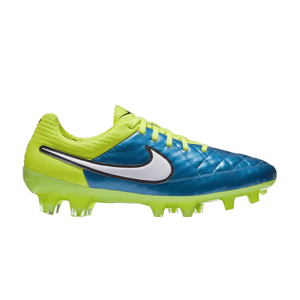 Nike Women's Tiempo Legend 5 FG Blue Lagoon Volt