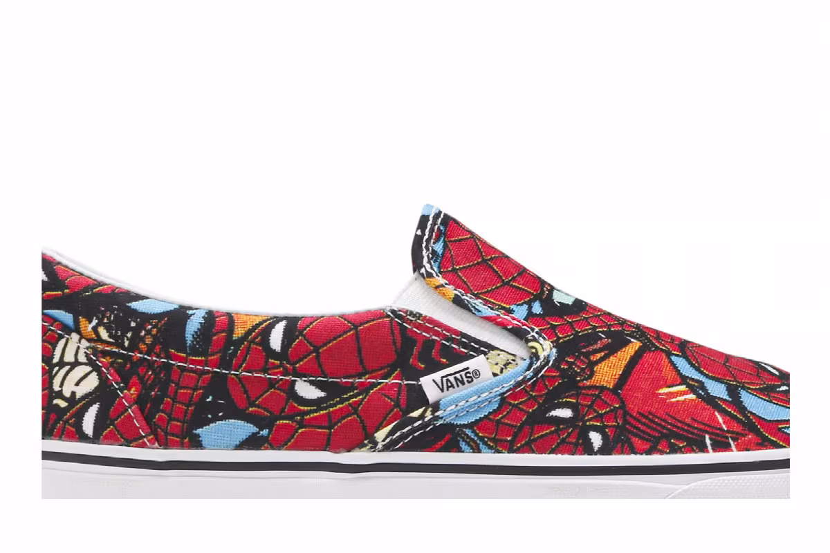 Marvel x Vans Slip-On Spiderman, view 3