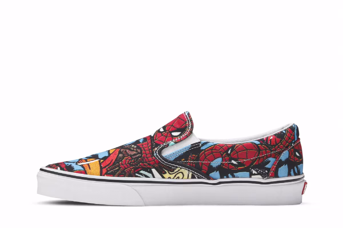 Marvel x Vans Slip-On Spiderman, view 4