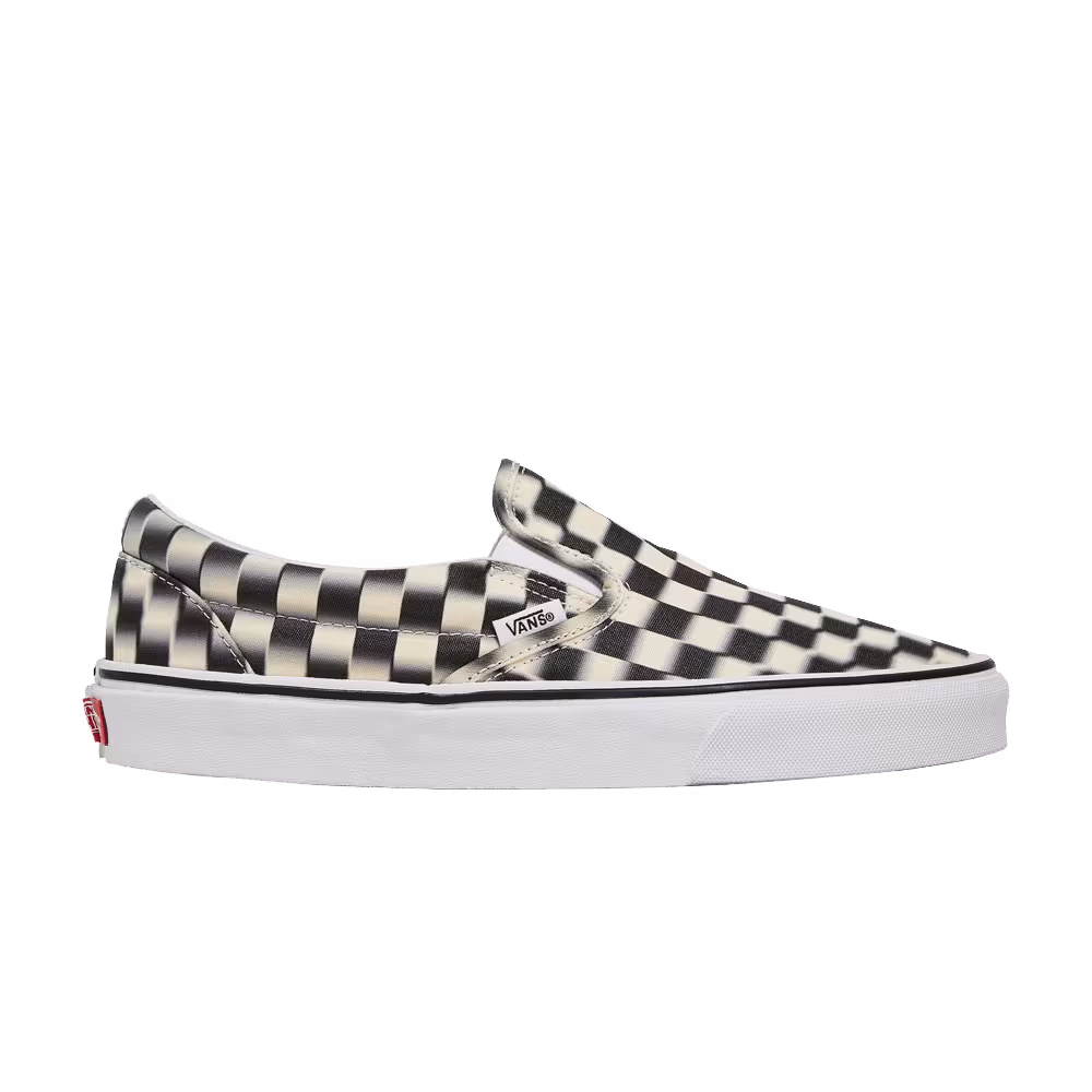 Vans Classic Slip-On Blur Check