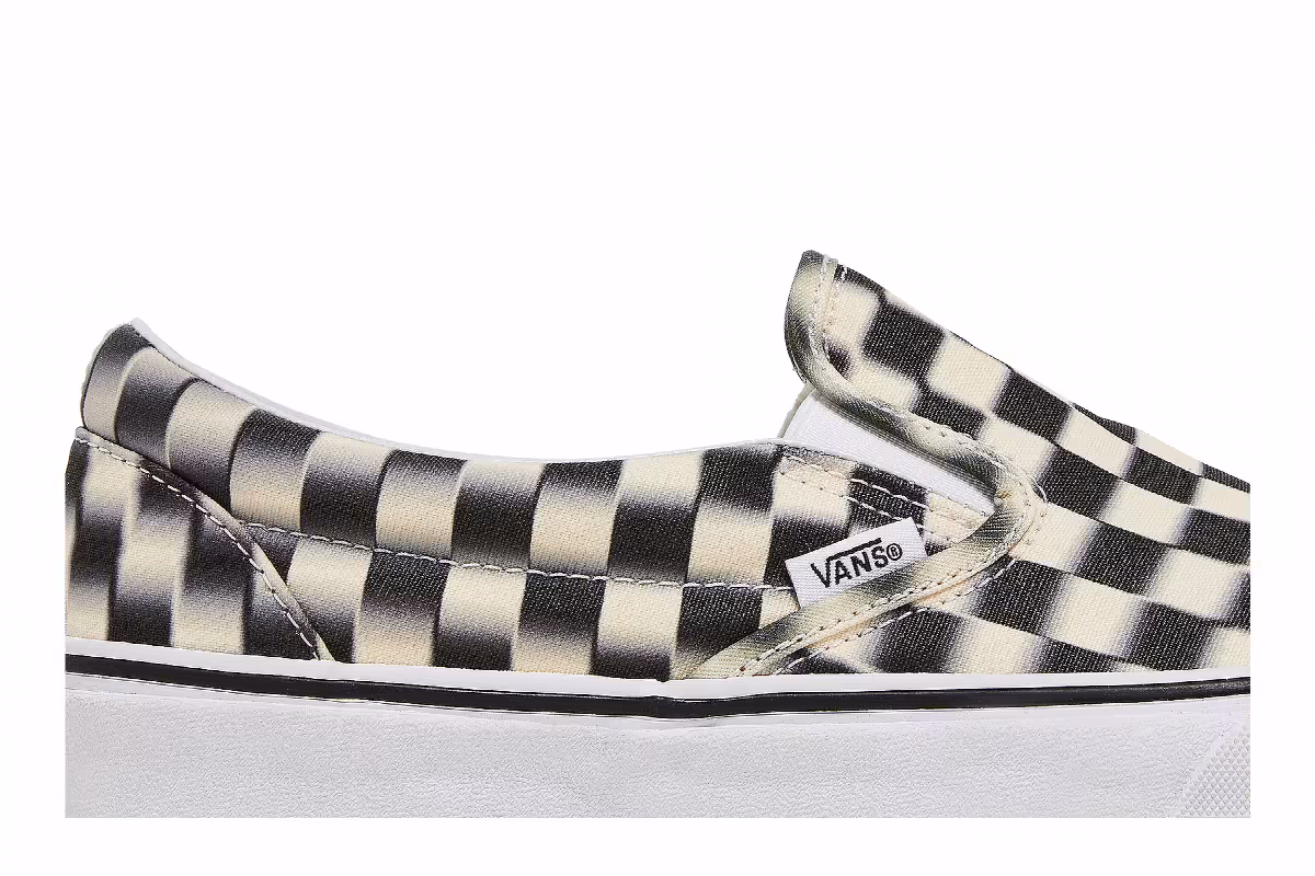Vans Classic Slip-On Blur Check, view 3
