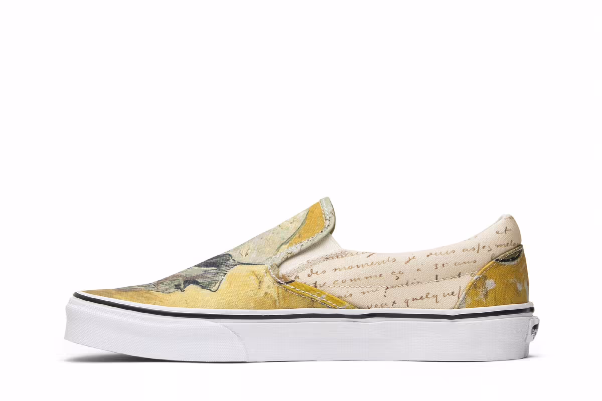 Vincent Van Gogh x Vans Slip-On Skull, view 4