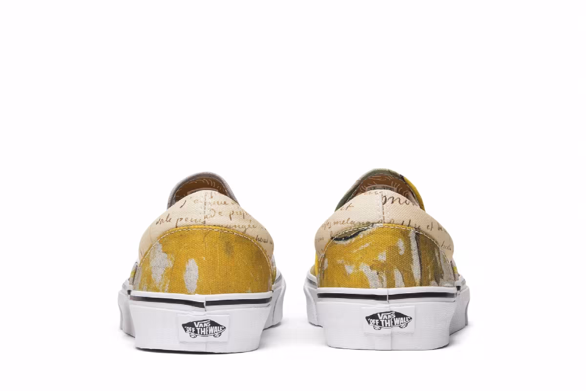 Vincent Van Gogh x Vans Slip-On Skull, view 7