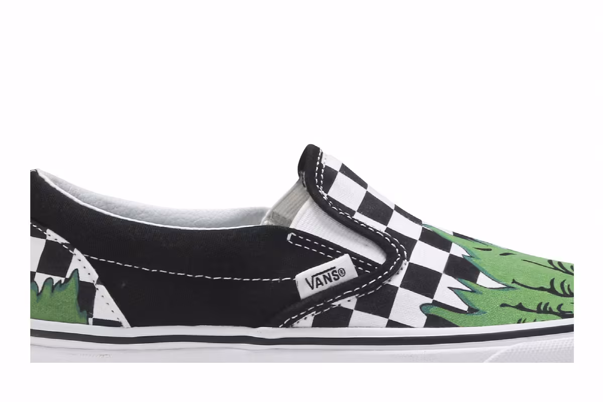 Marvel x Vans Classic Slip On Hulk, view 3