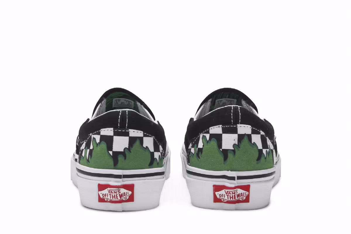 Marvel x Vans Classic Slip On Hulk, view 7