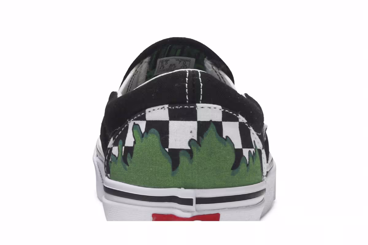 Marvel x Vans Classic Slip On Hulk, view 8