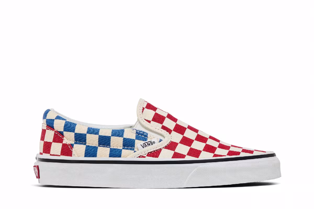 Vans Classic Slip-On Checkerboard, view 2