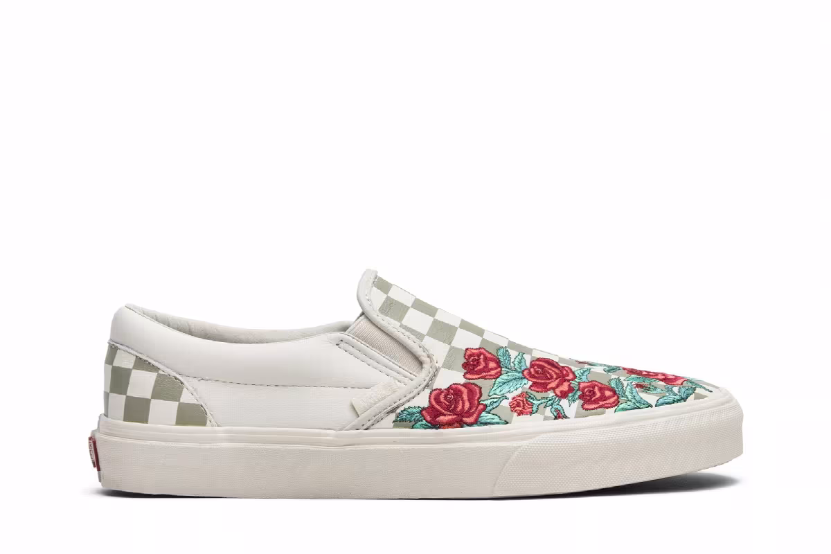 Vans Slip-On DX Rose Embroidery, view 2