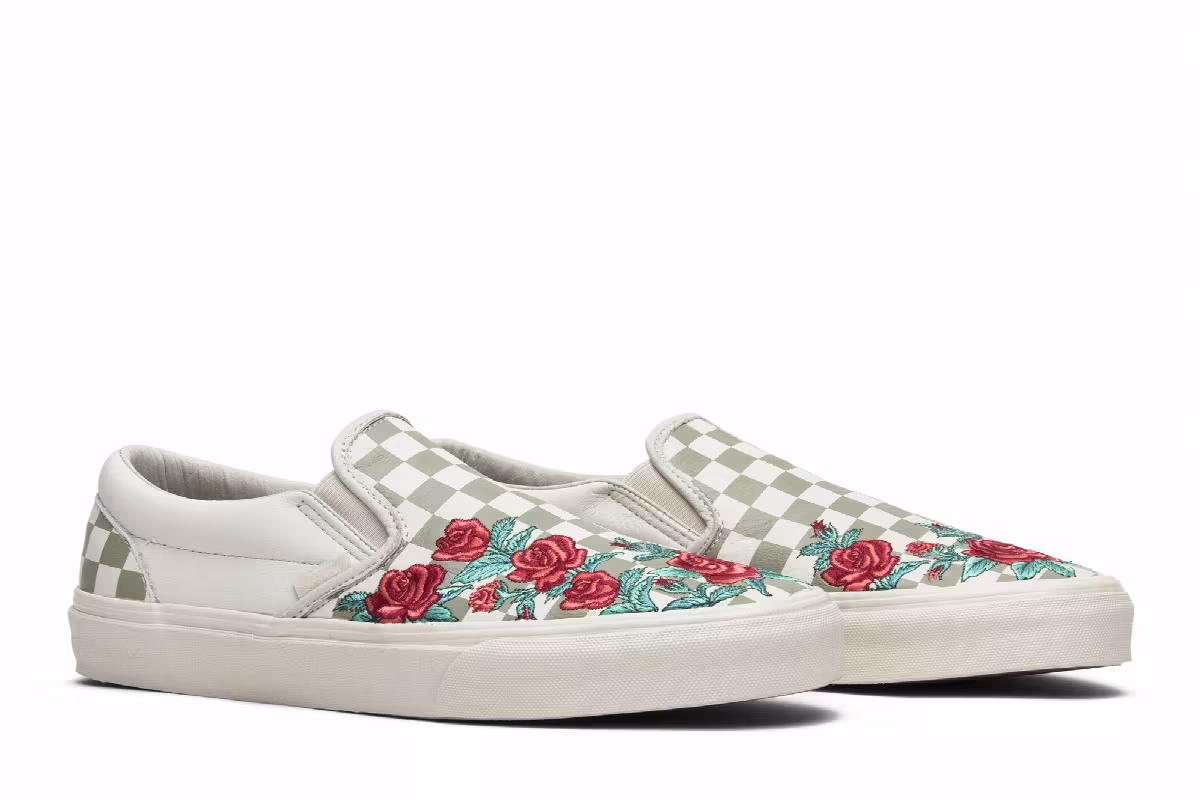 Vans Slip-On DX Rose Embroidery, view 9