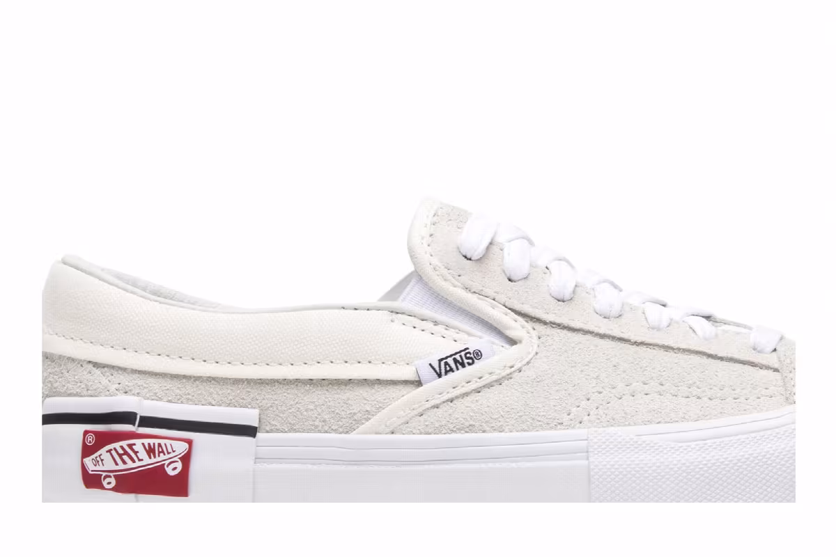 Vans Slip-On Cap LX Marshmallow, view 3