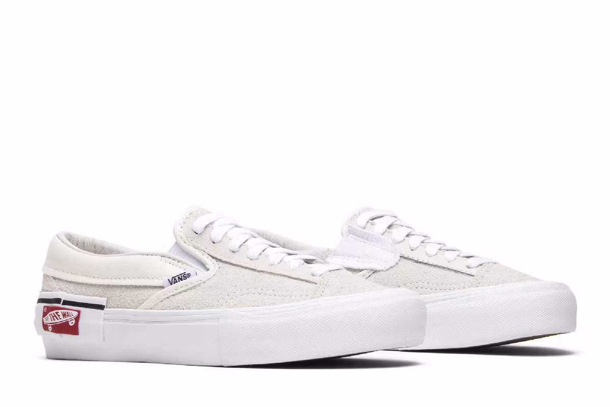 Vans Slip-On Cap LX Marshmallow, view 9
