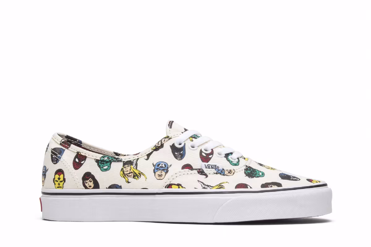 Marvel x Vans Authentic Marvel Heads, view 2