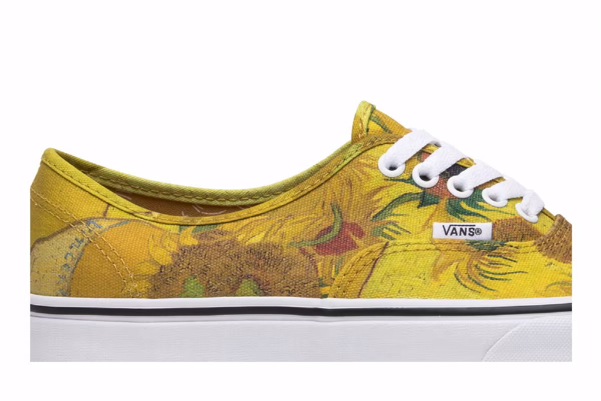 Vincent Van Gogh x Vans Authentic Sunflowers, view 3