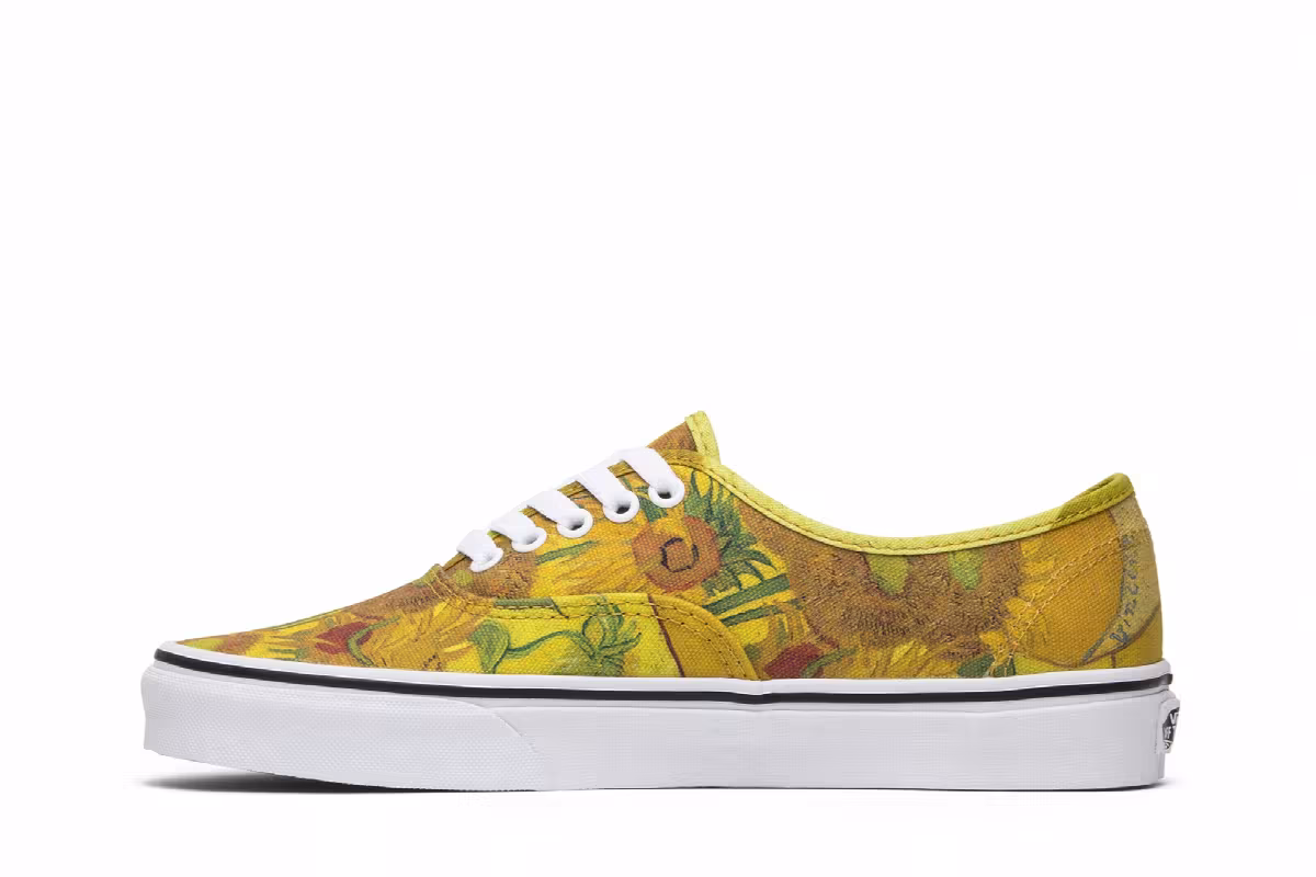 Vincent Van Gogh x Vans Authentic Sunflowers, view 4