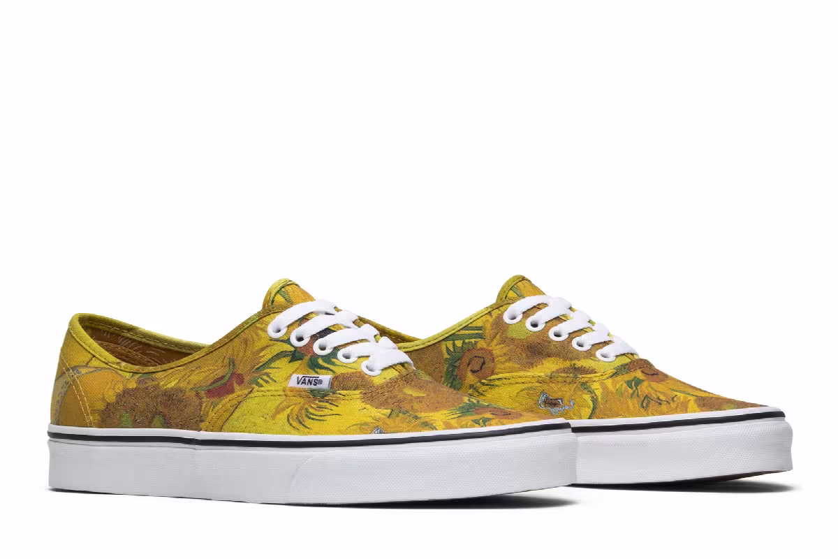 Vincent Van Gogh x Vans Authentic Sunflowers, view 9