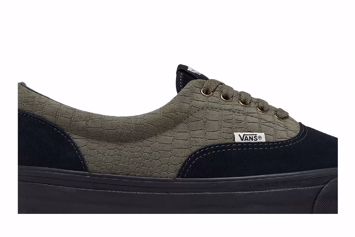 WTAPS x Vans Era LX Black Croc, view 3