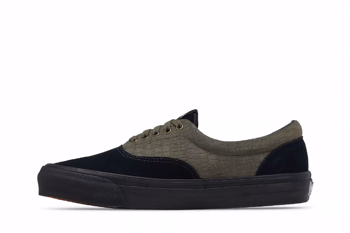 WTAPS x Vans Era LX Black Croc, view 4